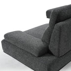 Seattle L-Form Ecksofa Links - Stoffbezug Grau - FURNHOUSE