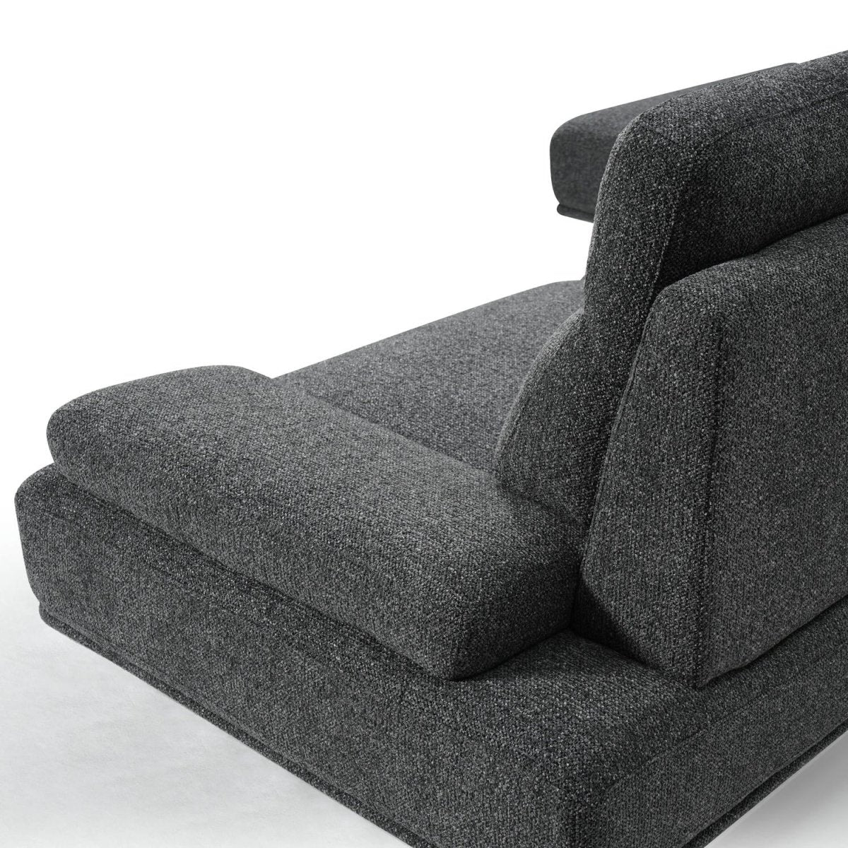 Seattle L-Form Ecksofa Links - Stoffbezug Grau - FURNHOUSE