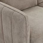 Selena 2-Sitzer Sofa - Stoffbezug Beige - FURNHOUSE