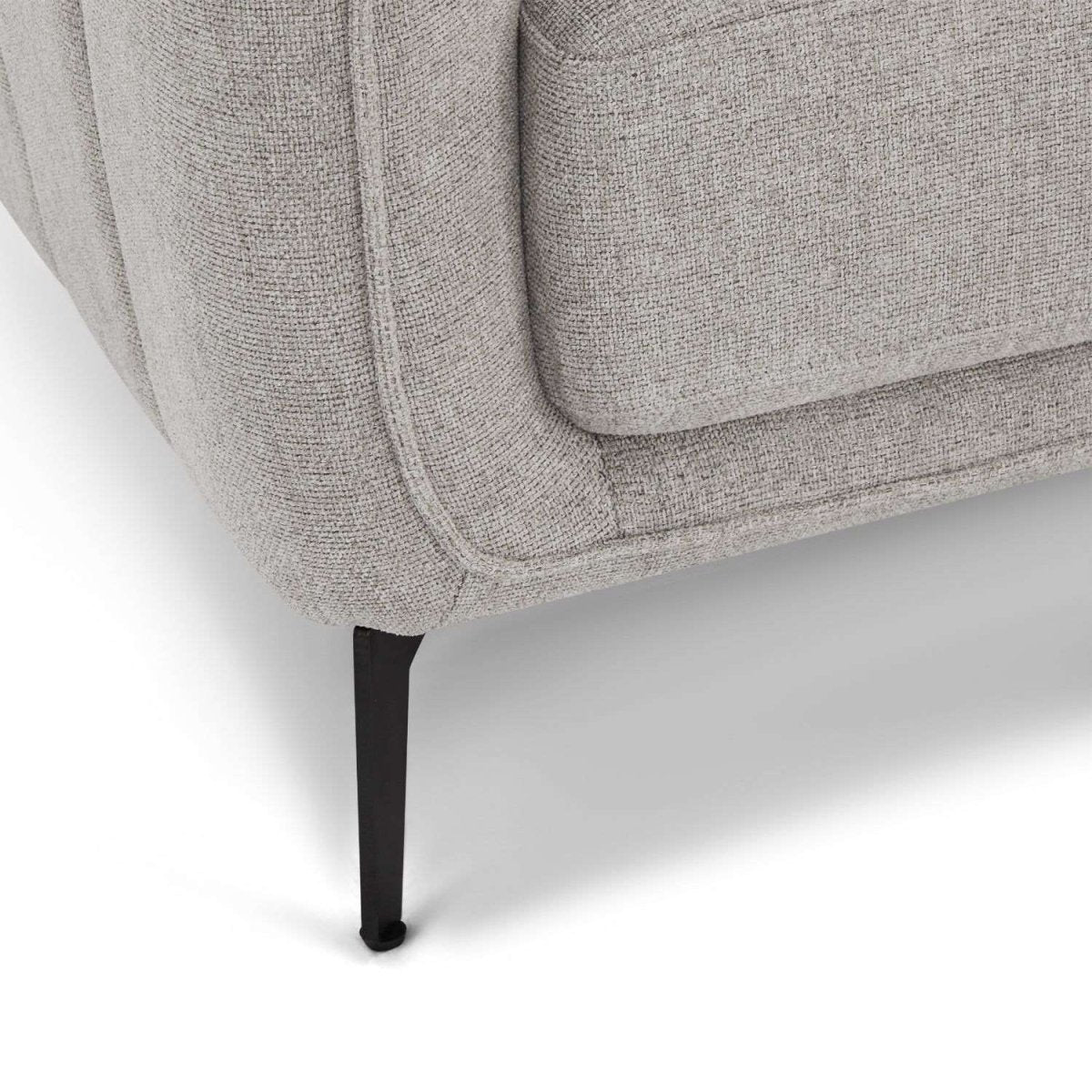 Selena 2-Sitzer Sofa - Stoffbezug Grau - FURNHOUSE