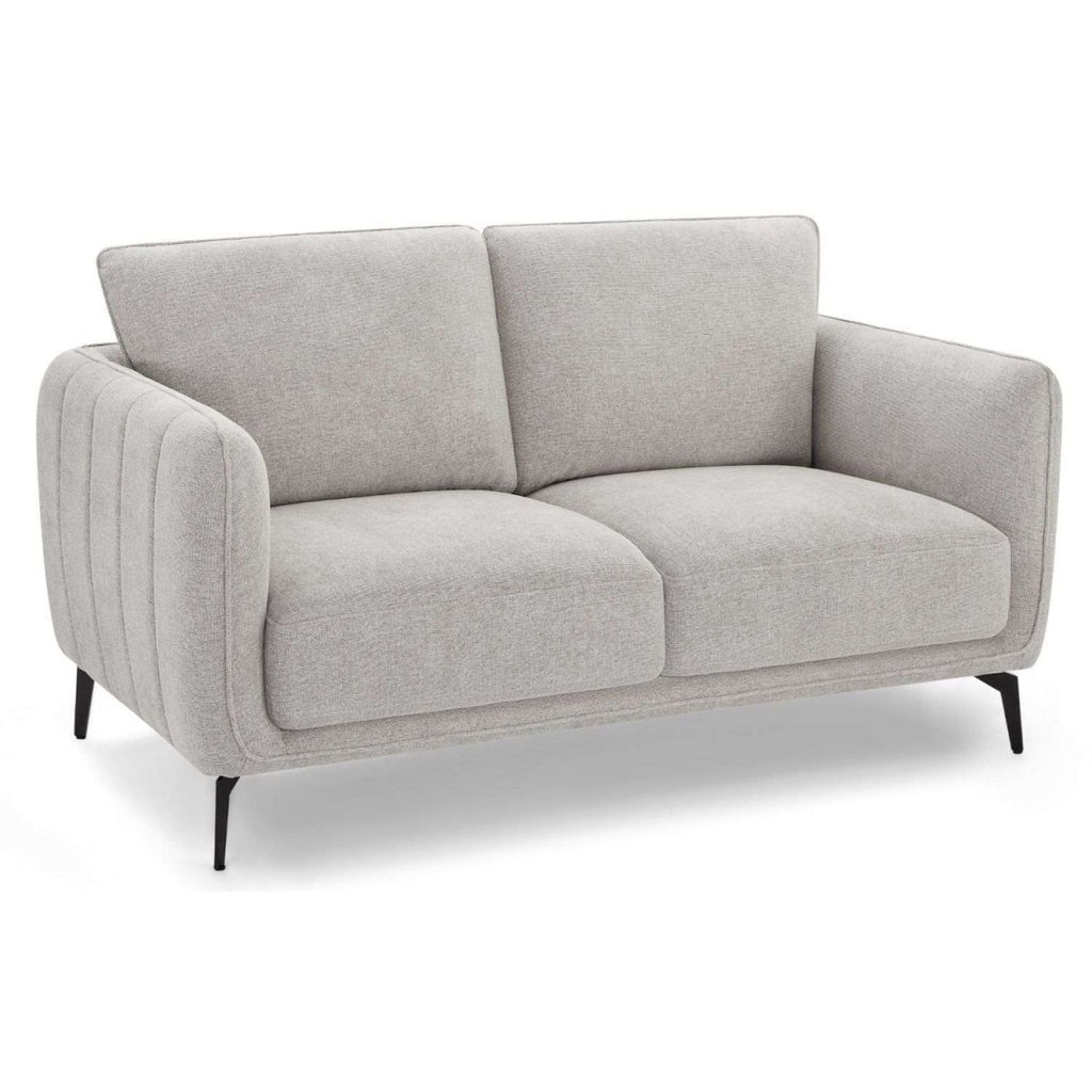 Selena 2-Sitzer Sofa - Stoffbezug Grau - FURNHOUSE