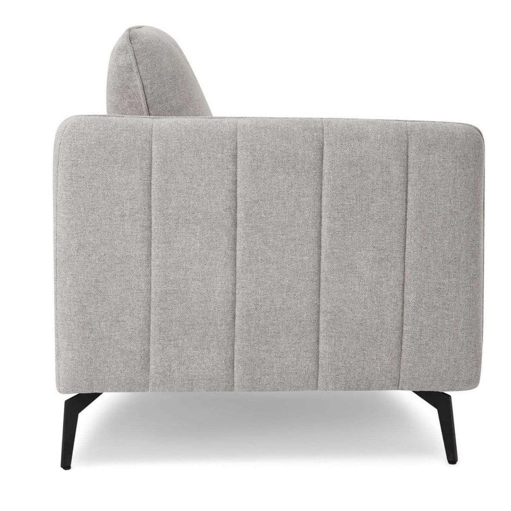 Selena 2-Sitzer Sofa - Stoffbezug Grau - FURNHOUSE