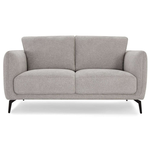2-Sitzer Sofa Selena Grau von vorne