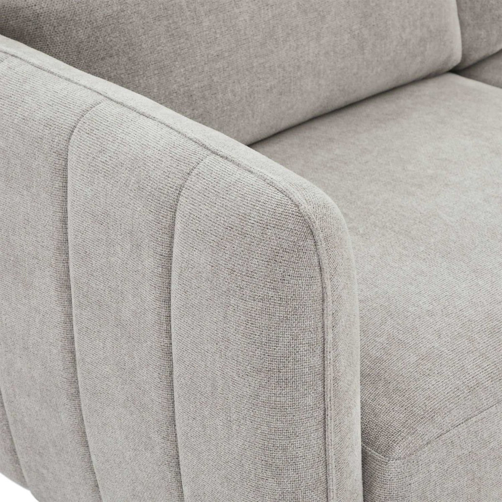 Selena 2-Sitzer Sofa - Stoffbezug Grau - FURNHOUSE