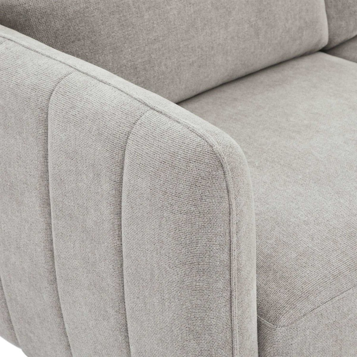 Selena 2-Sitzer Sofa - Stoffbezug Grau - FURNHOUSE
