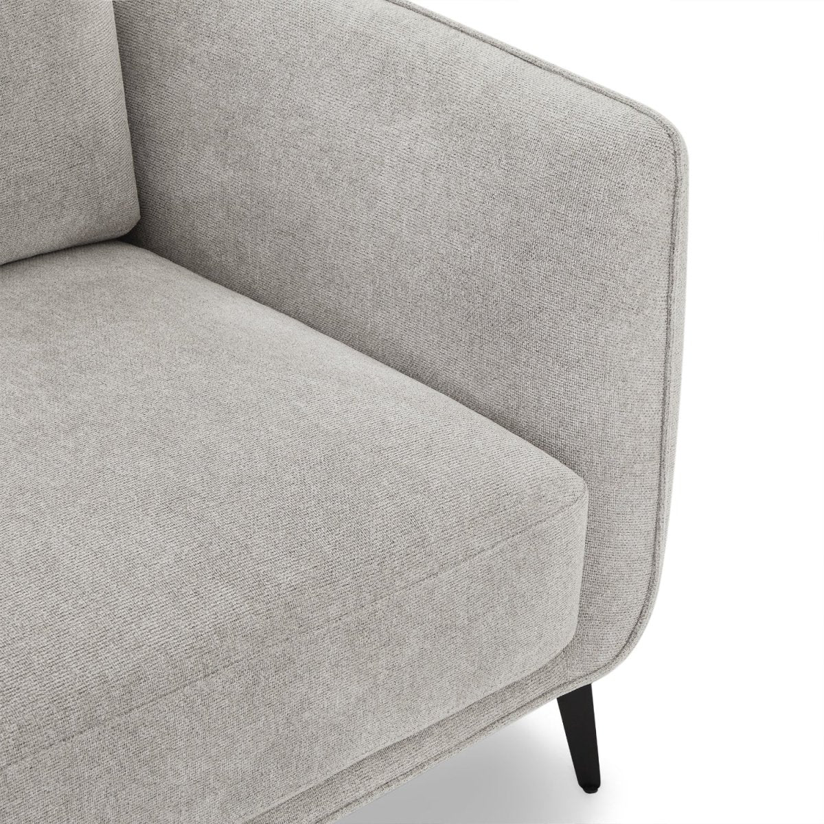 Selena 3-Sitzer Sofa - Stoffbezug Grau - FURNHOUSE