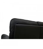 Selesta 2-Sitzer Sofa – mit Elektrische Relaxfunktion, USB - Echtleder Schwarz - FURNHOUSE