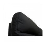 Sitz- und Rückenpolster im Detail, 2-Sitzer Relaxsofa Selesta Schwarz