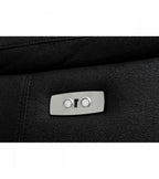 Selesta 2-Sitzer Sofa – mit Elektrische Relaxfunktion, USB - Stoffbezug Schwarz - FURNHOUSE