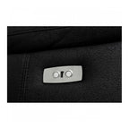 Bedienelement mit USB-Anschluss, 2-Sitzer Relaxsofa Selesta Schwarz