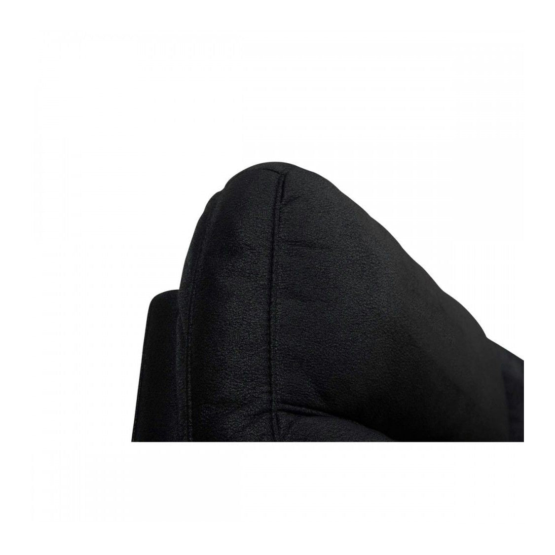 Armlehne im Detail, 2-Sitzer Relaxsofa Selesta Schwarz