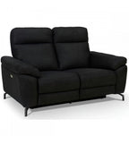 Selesta 2-Sitzer Sofa – mit Elektrische Relaxfunktion, USB - Stoffbezug Schwarz - FURNHOUSE
