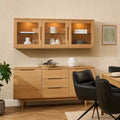 Sideboard 160 cm Wildeiche mit 2 Türen | ibbedesign - FURNHOUSE