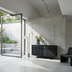 Sideboard mit 3 Türen - 155 cm breit - Schwarz - FURNHOUSE