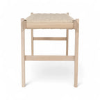 Sitzbank Nobel mit Geflechtsitz - Eiche bianco - FURNHOUSE