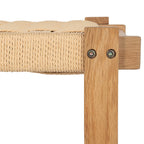 Sitzbank Nobel mit Geflechtsitz - Wildeiche - FURNHOUSE