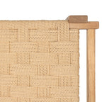 Sitzbank Nobel mit Geflechtsitz - Wildeiche - FURNHOUSE