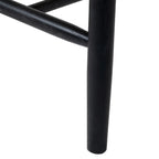 Sitzbank Prime mit Geflechtsitz - Schwarz/Beige - FURNHOUSE