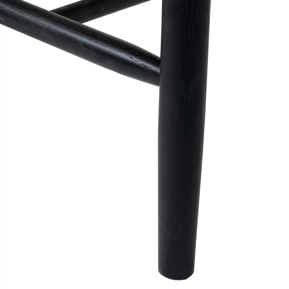 Sitzbank Prime mit Geflechtsitz - Schwarz/Beige - FURNHOUSE