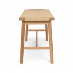 Sitzbank Prime mit Geflechtsitz - Wildeiche - FURNHOUSE