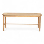 Sitzbank Prime mit Geflechtsitz - Wildeiche - FURNHOUSE