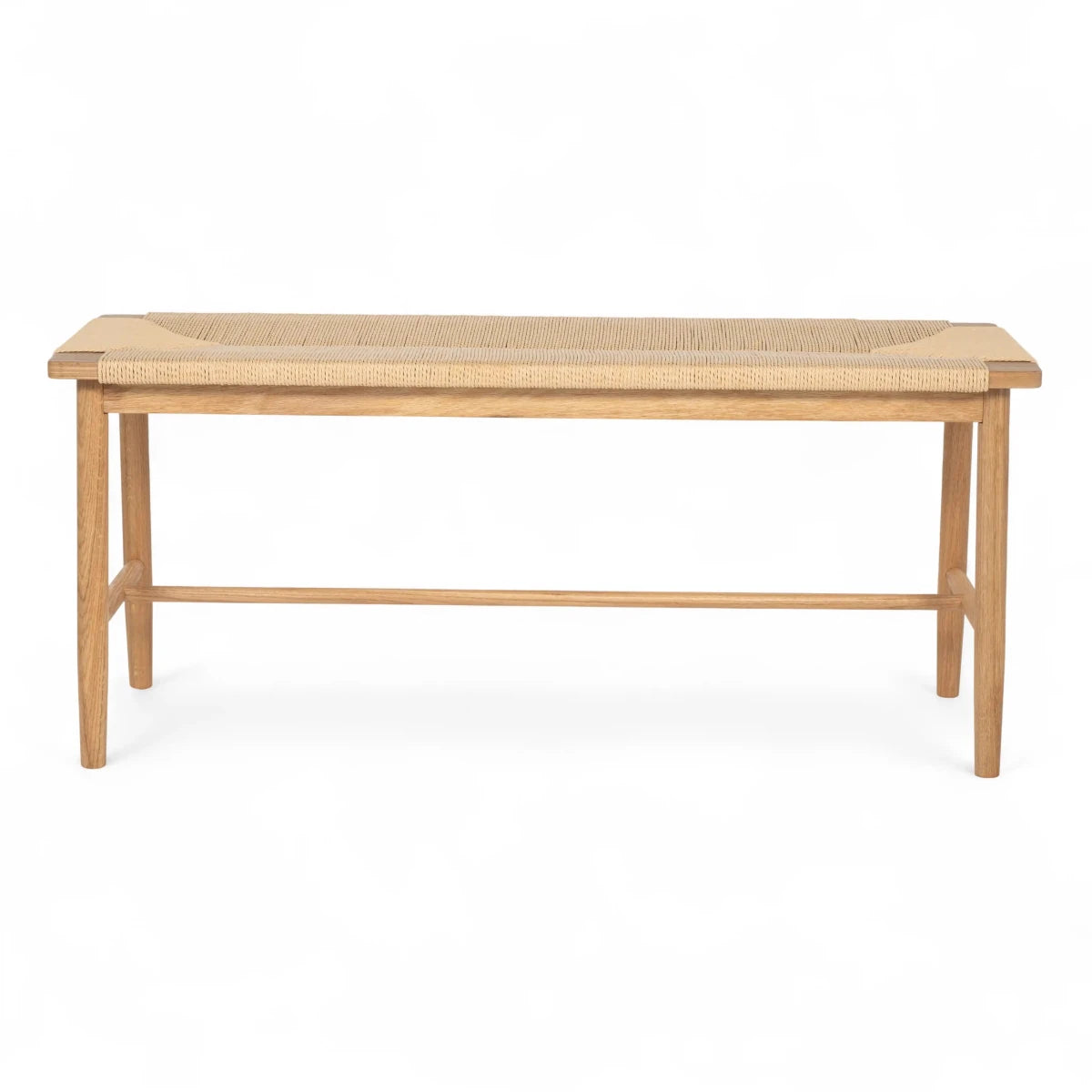 Sitzbank Prime mit Geflechtsitz - Wildeiche - FURNHOUSE