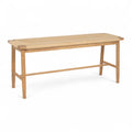 Sitzbank Prime 110 cm Wildeiche schräg von vorne