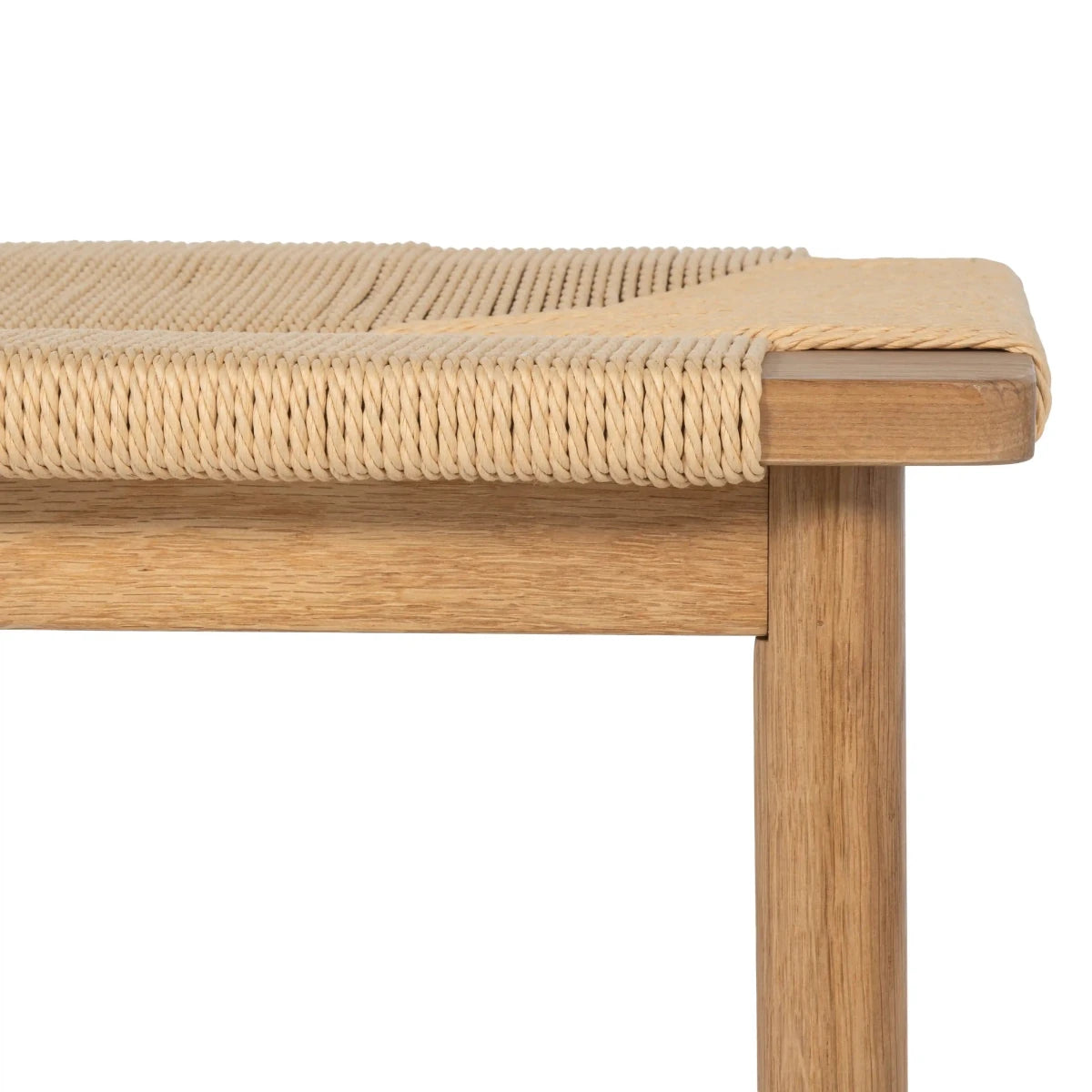 Sitzbank Prime mit Geflechtsitz - Wildeiche - FURNHOUSE