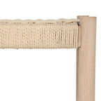 Sitzbank Shine mit Geflechtsitz - Eiche bianco - FURNHOUSE