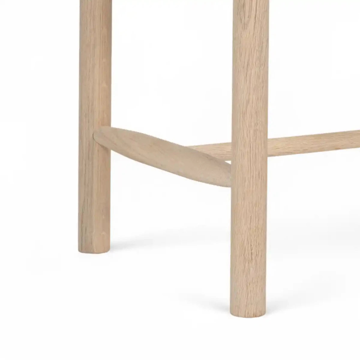 Sitzbank Shine mit Geflechtsitz - Eiche bianco - FURNHOUSE