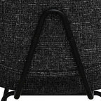 Sofia Esszimmerstühle 2er Set - Bouclé-Stoff Schwarz - FURNHOUSE