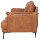 Soul 2-Sitzer Ledersofa - Echtleder Cognac Braun - FURNHOUSE