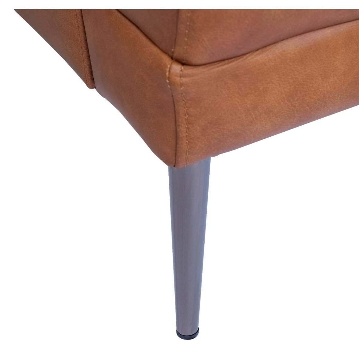 Soul 2-Sitzer Ledersofa - Echtleder Cognac Braun - FURNHOUSE