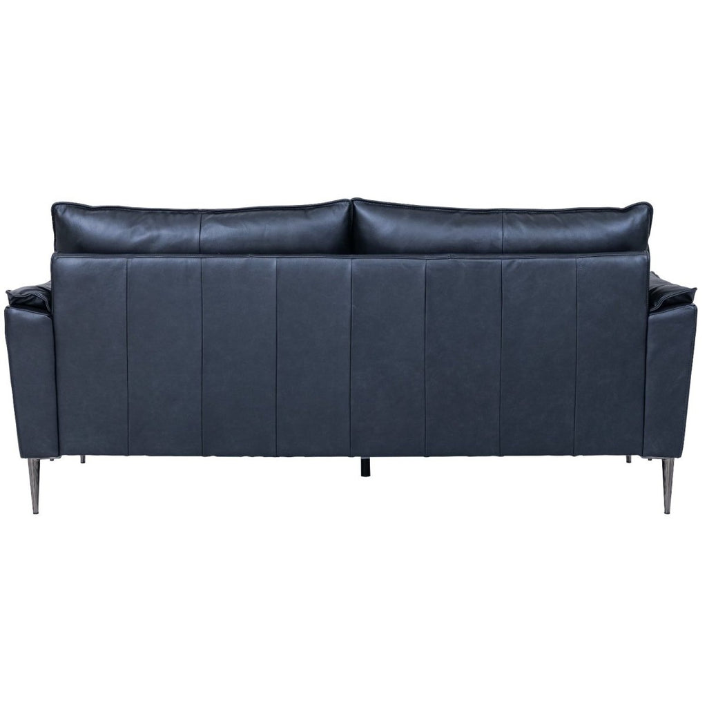 Soul 3-Sitzer Ledersofa - Echtleder Schwarz - FURNHOUSE