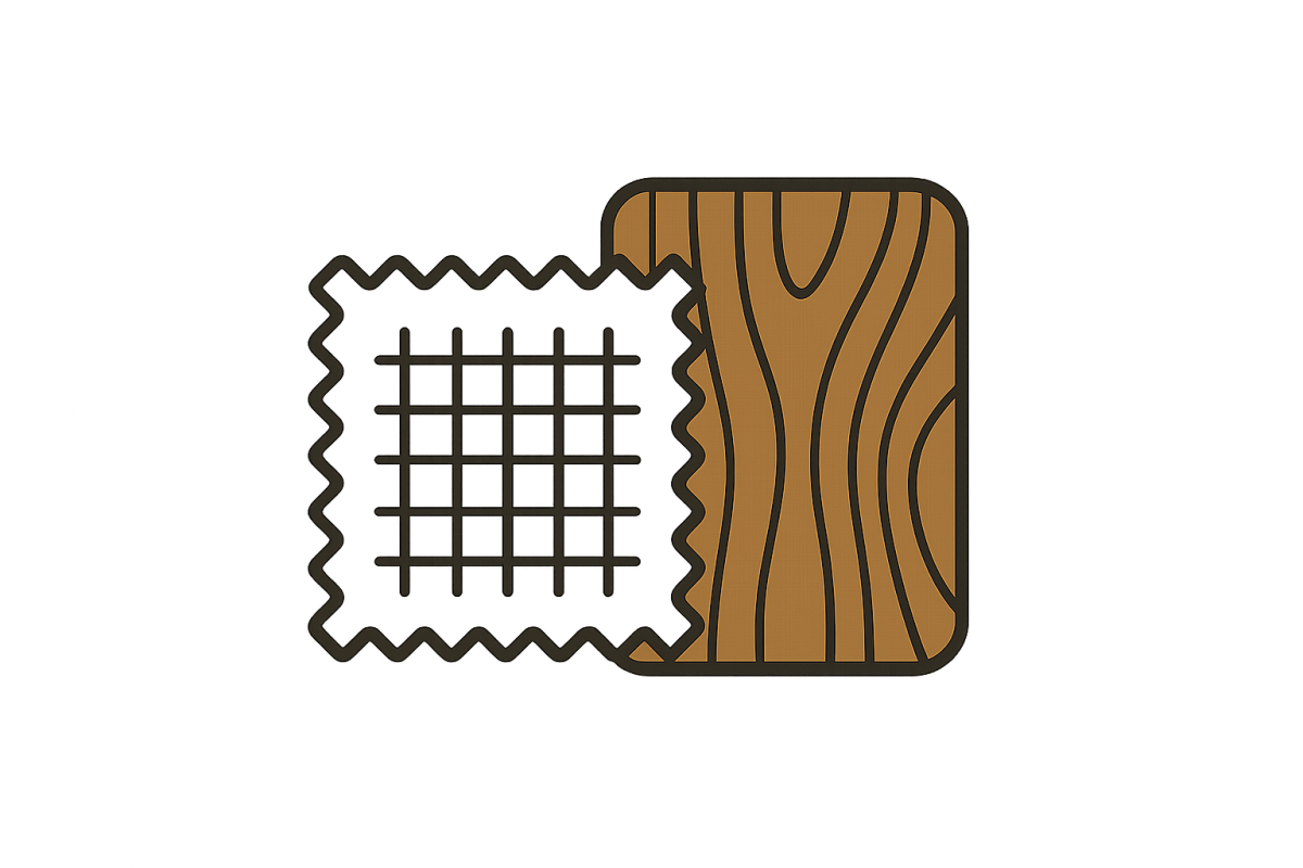 Stoff- oder Holzmuster - IBBE DESIGN