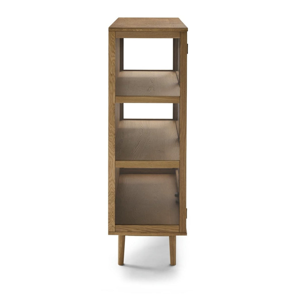 Svendborg Highboard mit Glastüren - 100 cm breit - Wildeiche Natur - FURNHOUSE