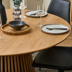 Svendborg Runder Esstisch ø140 cm – Ausziehbar bis 240 cm - Eiche Natur - FURNHOUSE