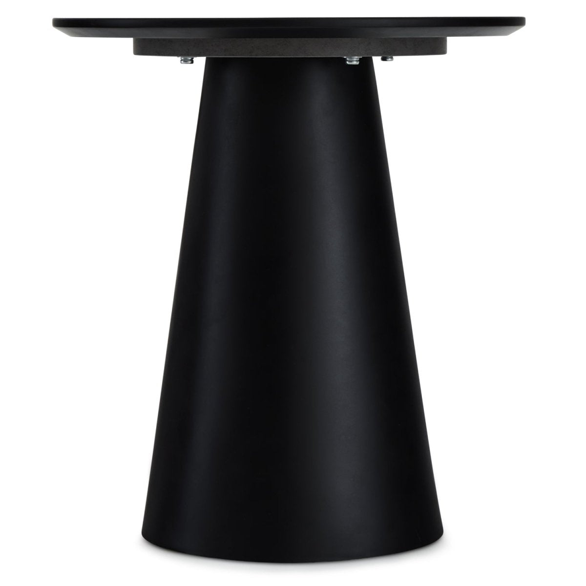 Tango Couchtisch Rund ø45 cm - Marmoroptik Hellgrau - FURNHOUSE