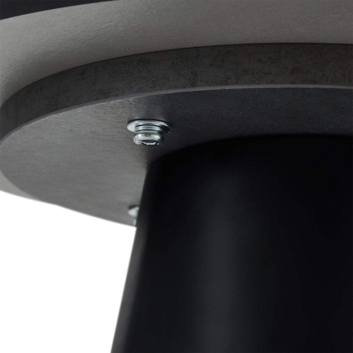 Tango Couchtisch Rund ø45 cm - Marmoroptik Hellgrau - FURNHOUSE