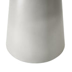 Tango Couchtisch Rund ø45 cm - Travertine-Optik Grau - FURNHOUSE