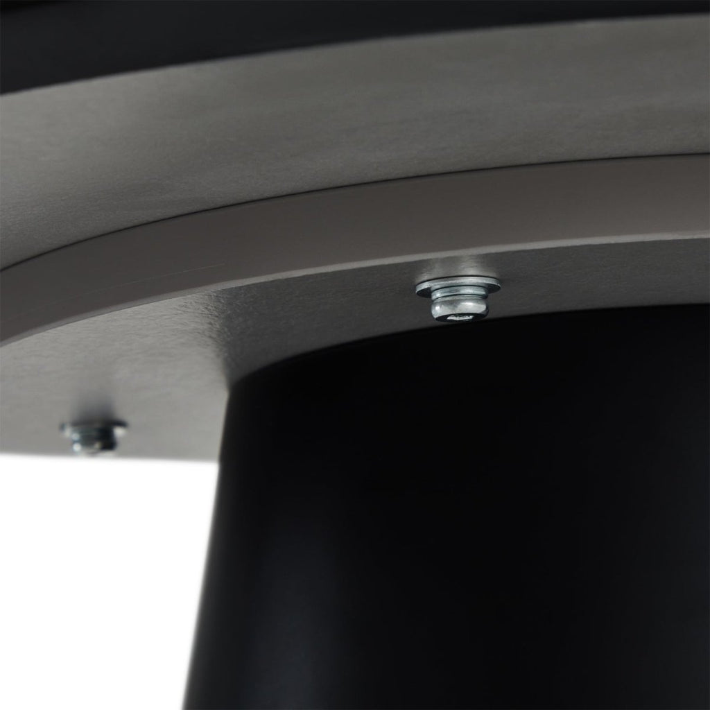 Tango Couchtisch Rund ø60 cm - Marmoroptik Hellgrau - FURNHOUSE