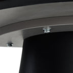 Tango Couchtisch Rund ø60 cm - Marmoroptik Hellgrau - FURNHOUSE