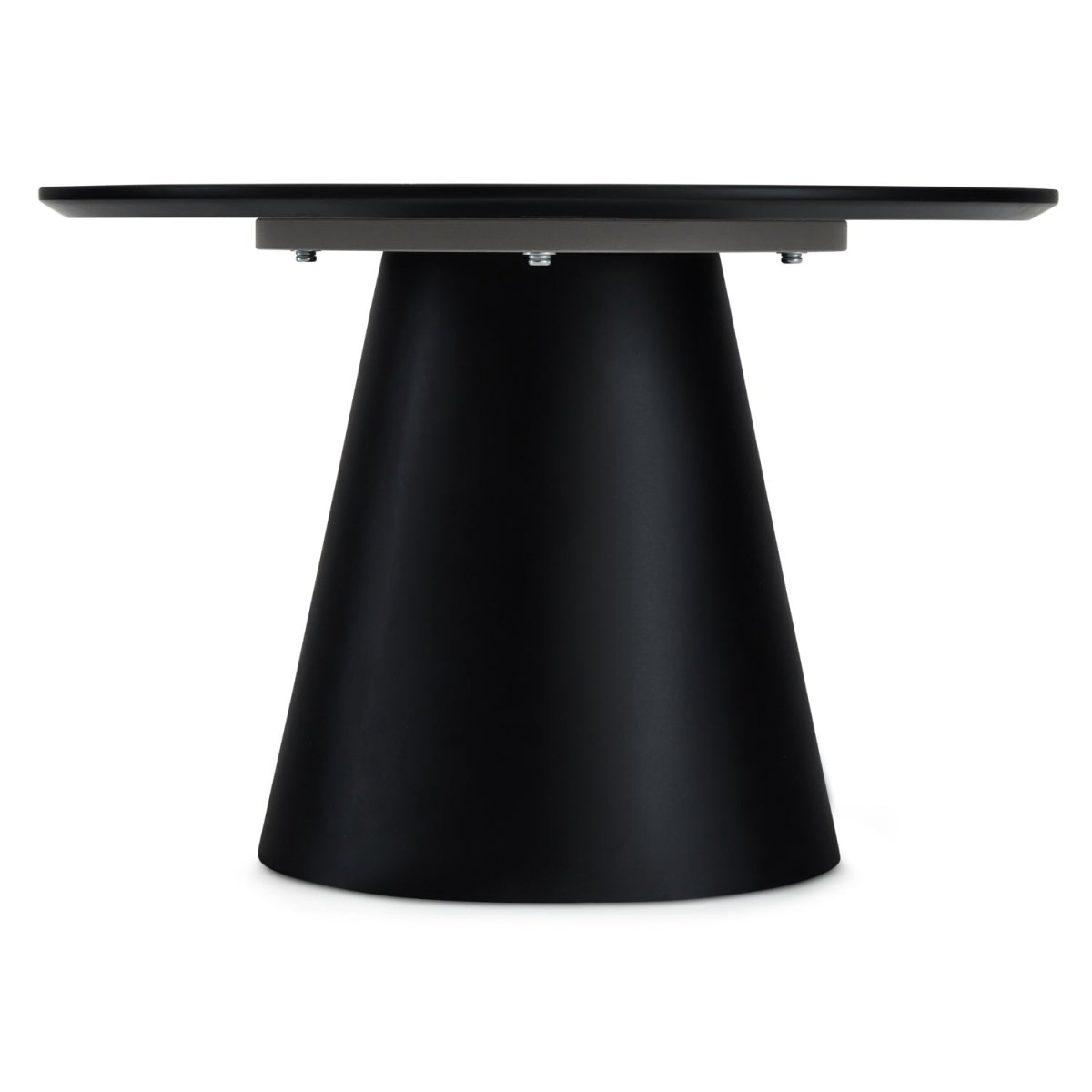 Tango Couchtisch Rund ø60 cm - Marmoroptik Hellgrau - FURNHOUSE