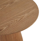 Tango Couchtisch Rund ø80 cm - Eiche Natur - FURNHOUSE