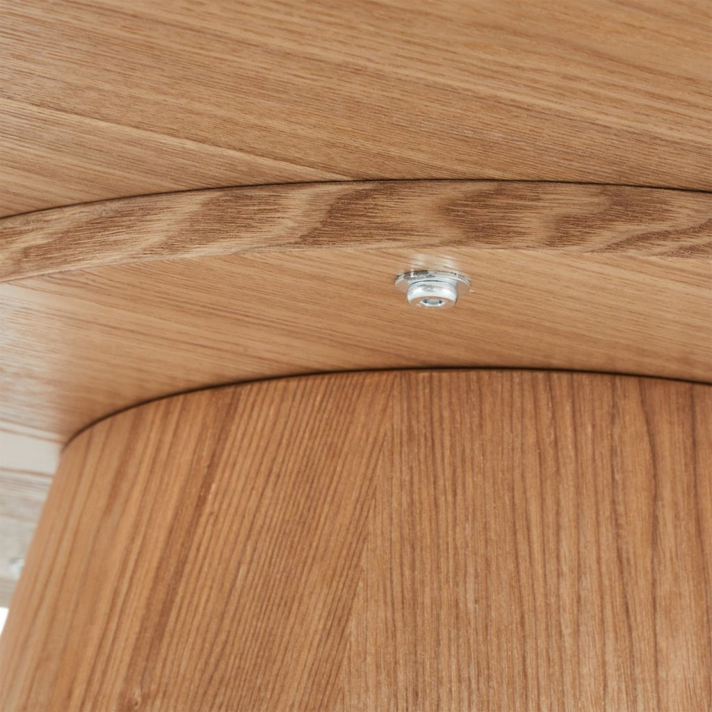 Tango Couchtisch Rund ø80 cm - Eiche Natur - FURNHOUSE