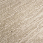 Tango Couchtisch Rund ø80 cm - Travertine-Optik Beige - FURNHOUSE