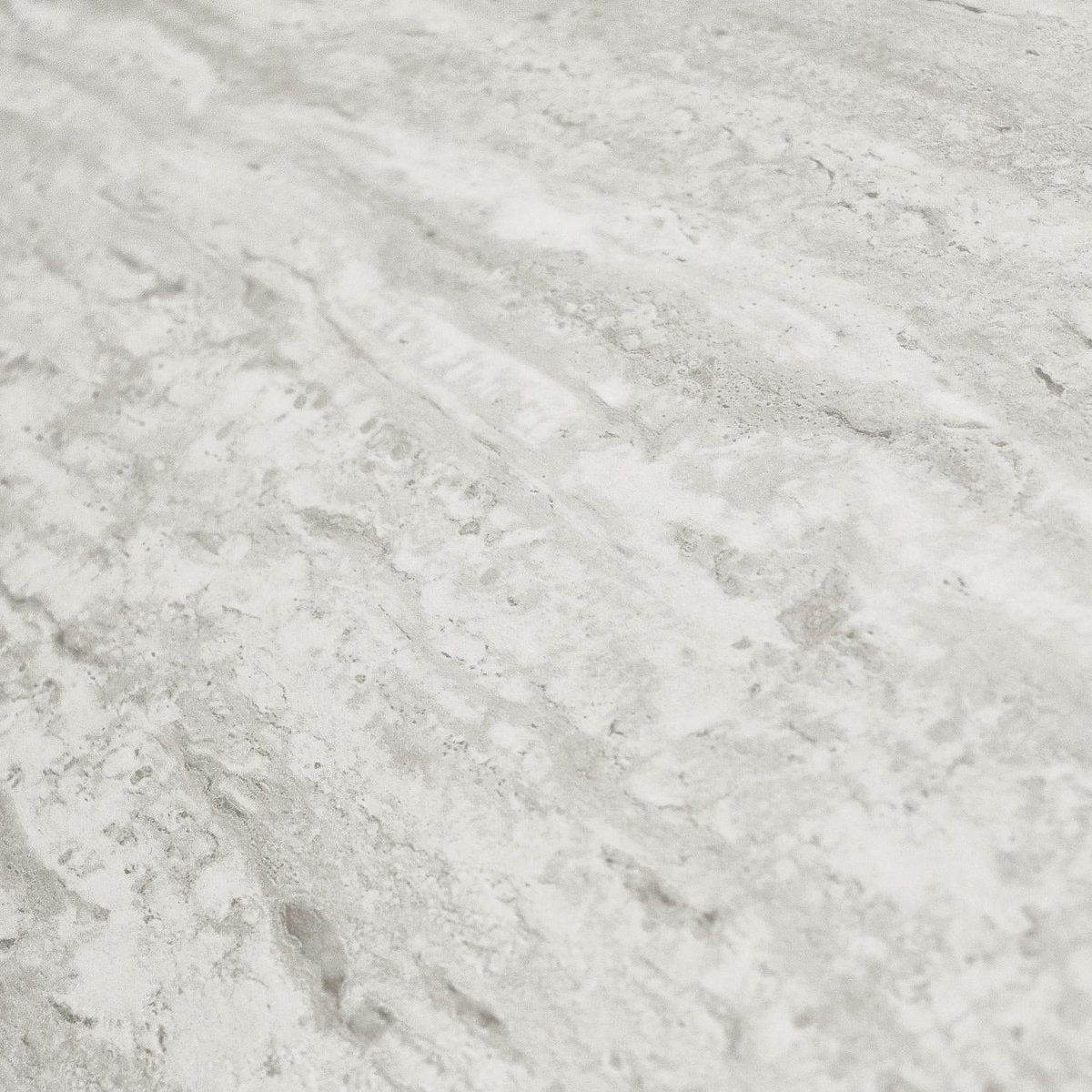 Tango Couchtisch Rund ø80 cm - Travertine-Optik Grau - FURNHOUSE