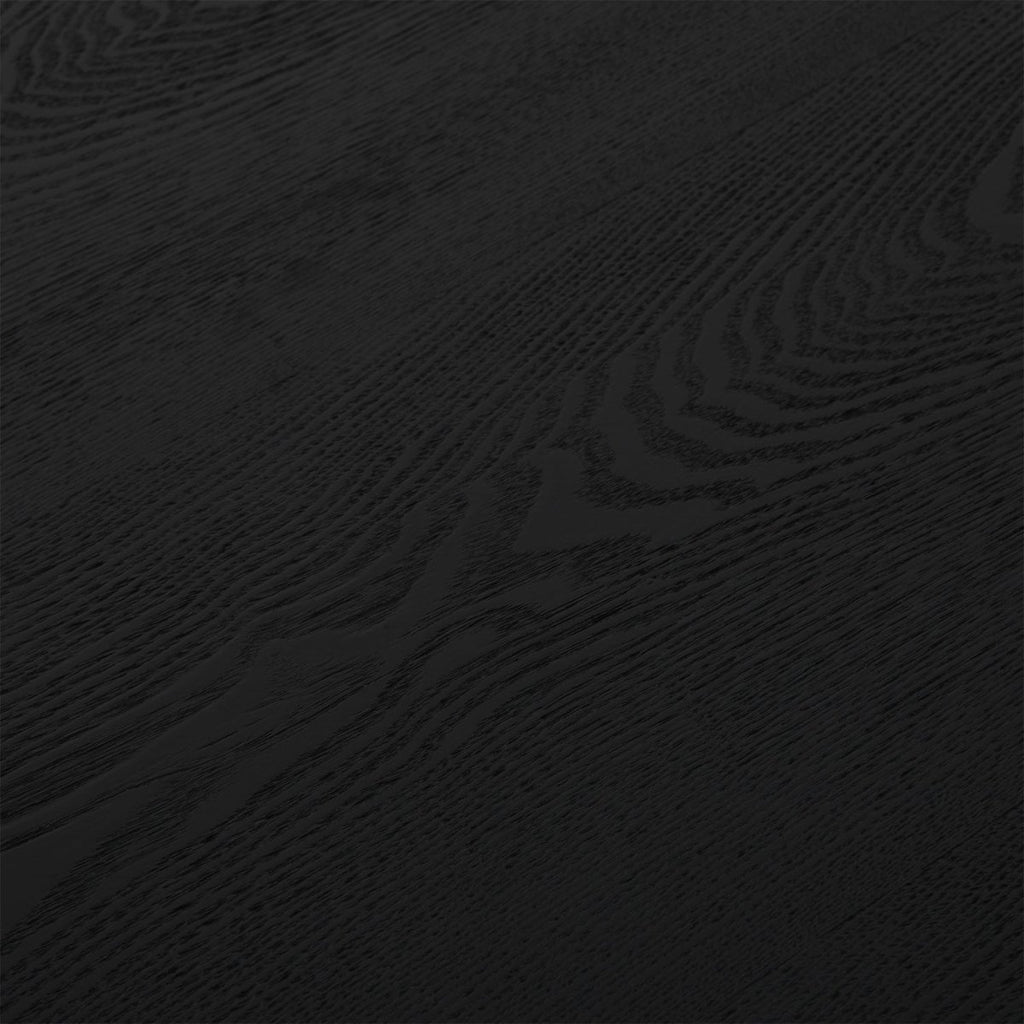 Tango Ovaler Esstisch 160x90 cm - Eiche Schwarz - FURNHOUSE