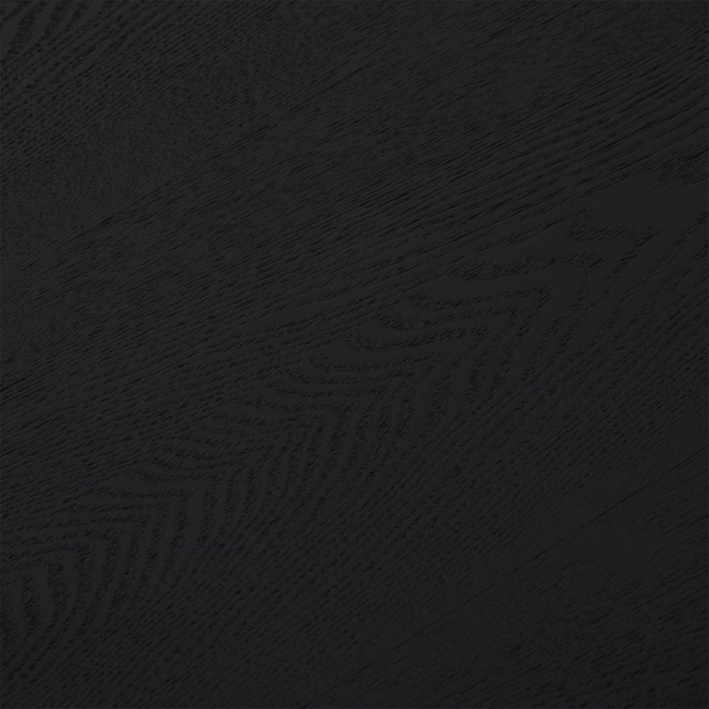 Tango Runder Esstisch ø120 cm - Eiche Schwarz - FURNHOUSE