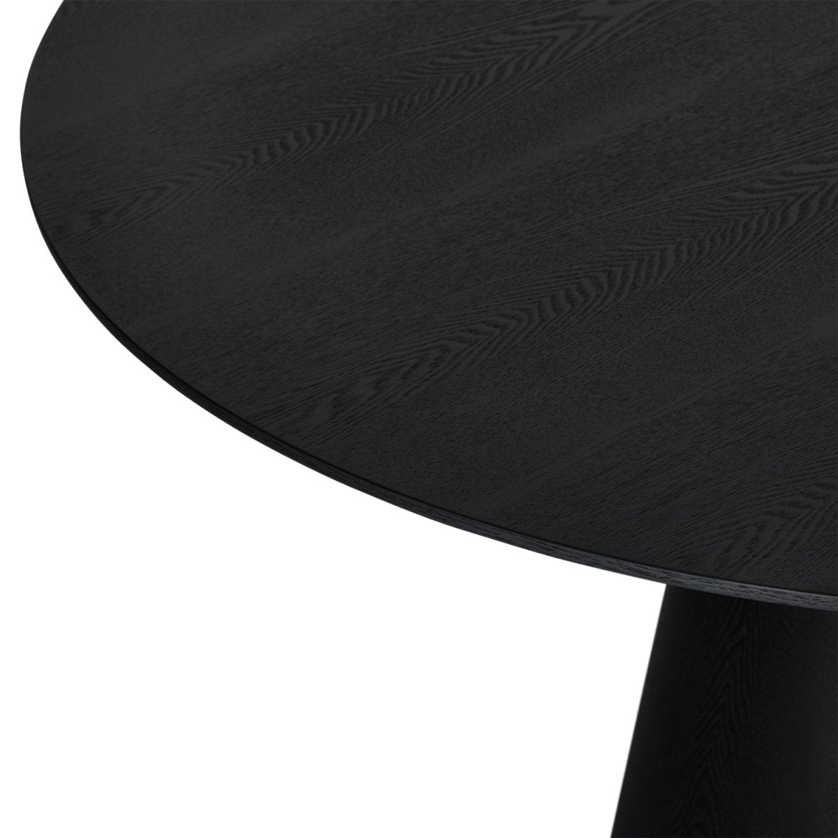 Tango Runder Esstisch ø120 cm - Eiche Schwarz - FURNHOUSE